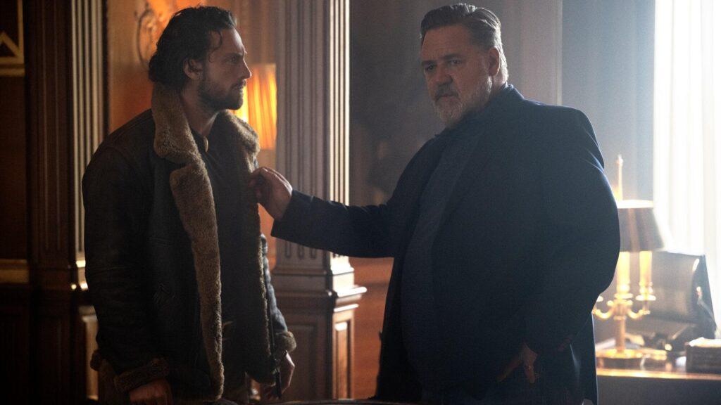 Photo de Aaron Taylor-Johnson dans le film Kraven the Hunter (2024) de J. C Chandor.