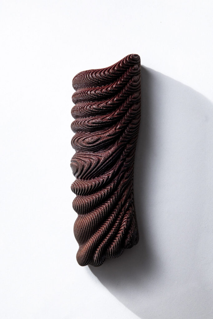 La bûche de Noël de Yannick Alléno pour le Pavillon Ledoyen. 