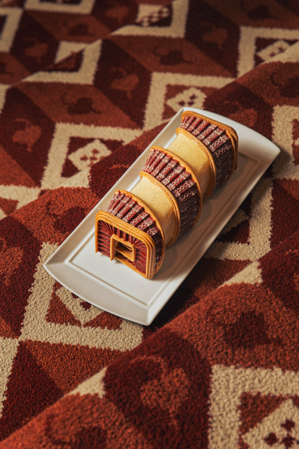 Bûche de Noël du saint james paris.