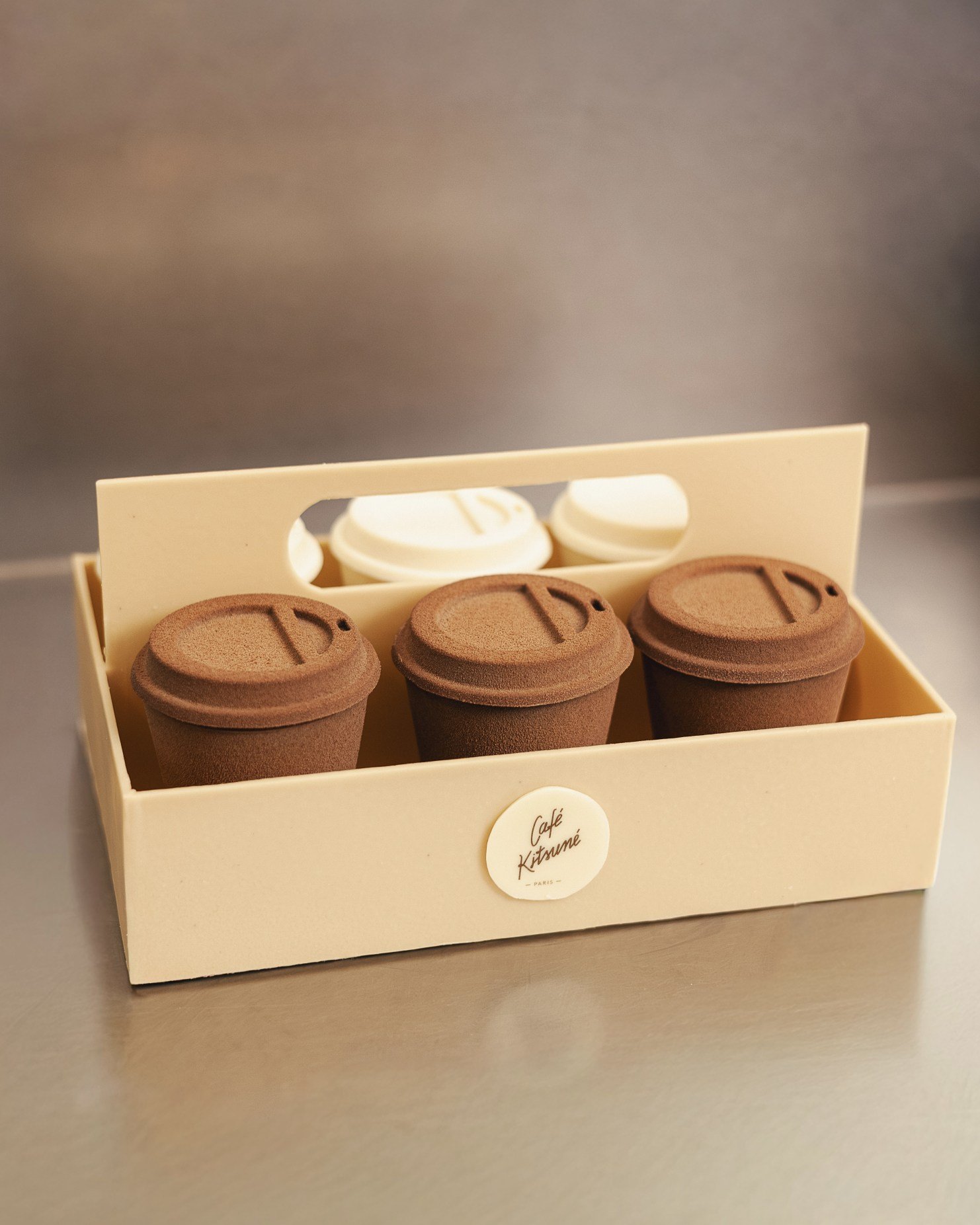 La bûche de Noël Kitsuné.