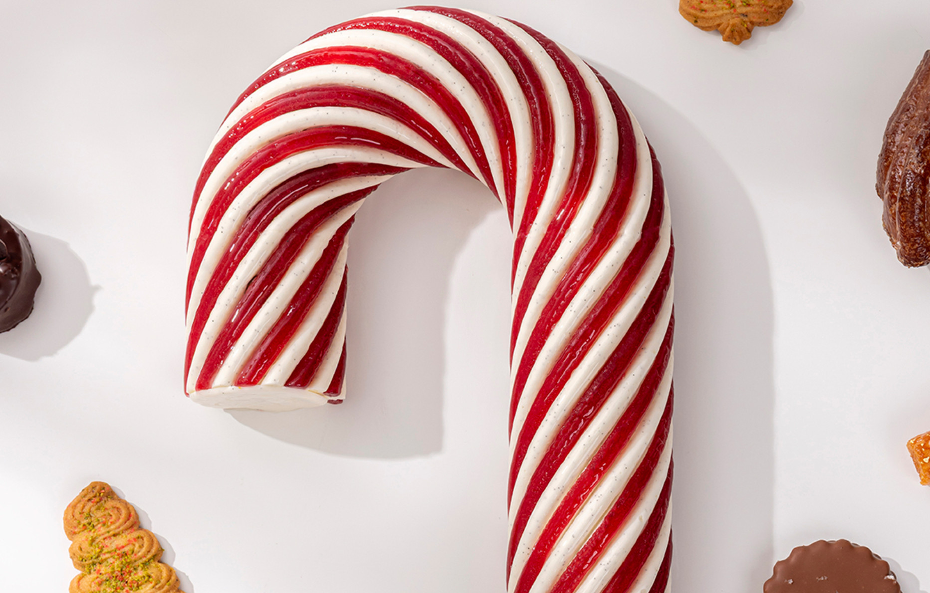 La bûche du Ritz à Paris.