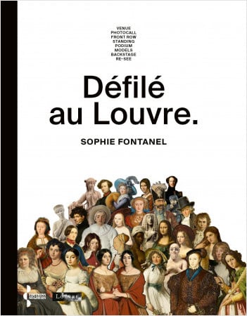 La couverture du livre Défilé au Louvre (2024). livres mode 