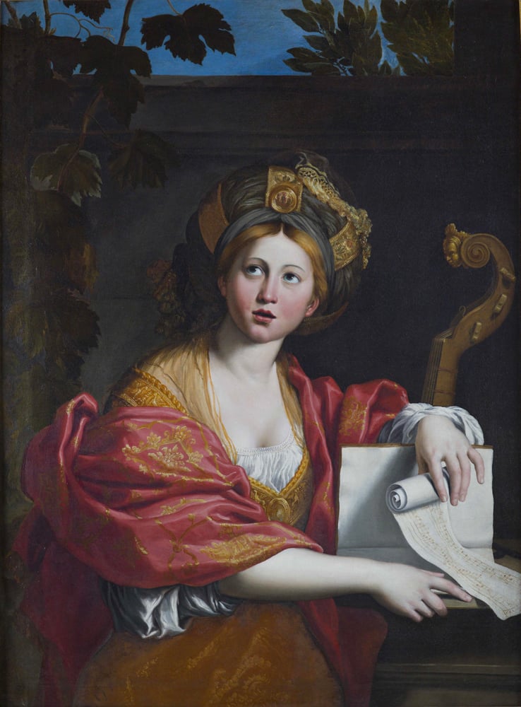 Dominiquin, "Sibylle" (1617). © © Galleria Borghese / ph. Mauro Coen.