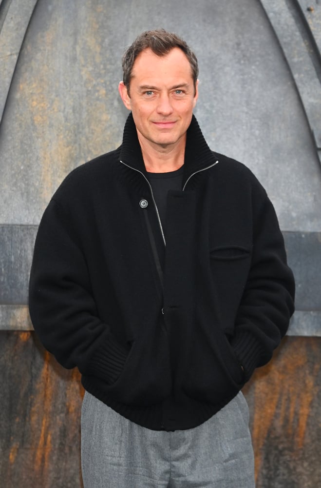 Jude Law au photocall du film Star Wars : Skeleton Crew le 21 novembre 2024 à London © Dave Benett/WireImage.