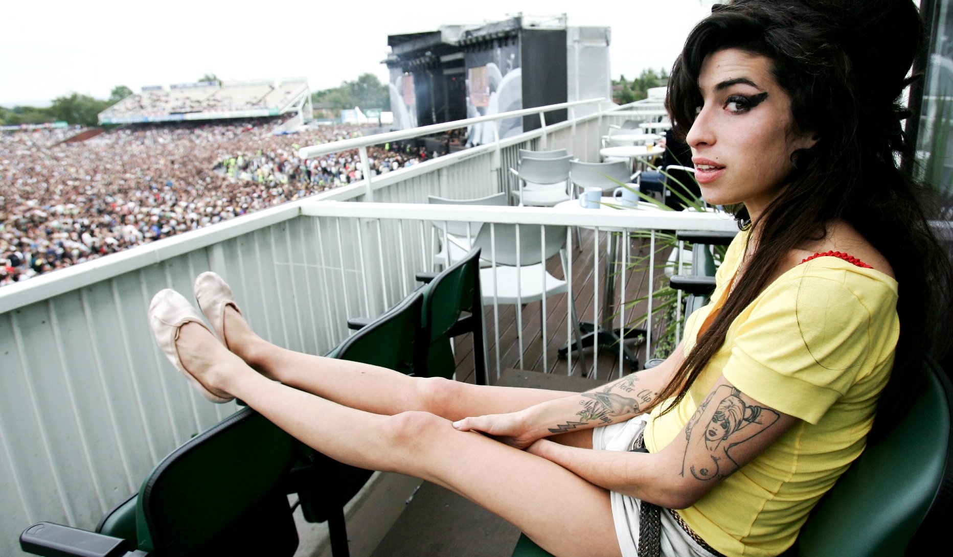 Amy Winehouse.