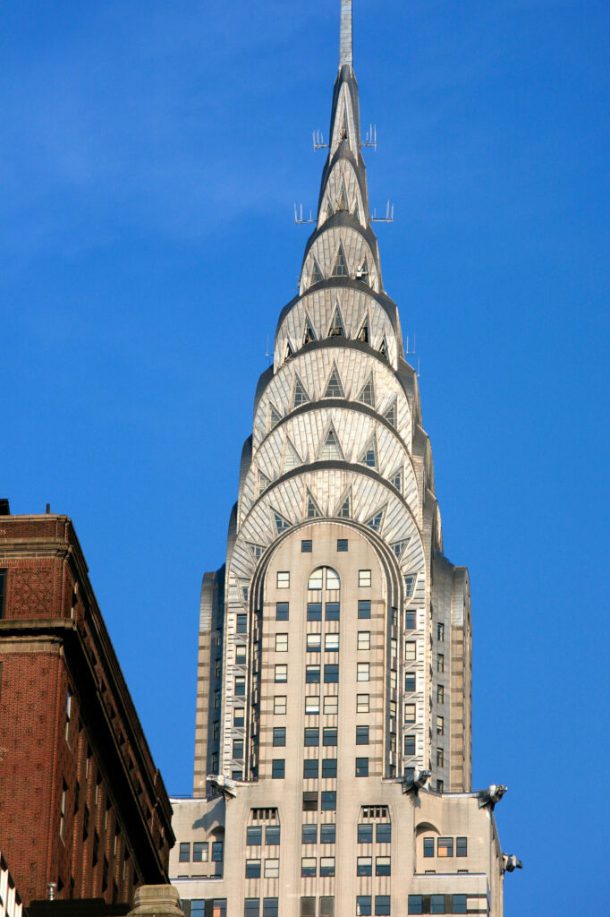 Le Chrysler Building à New York.