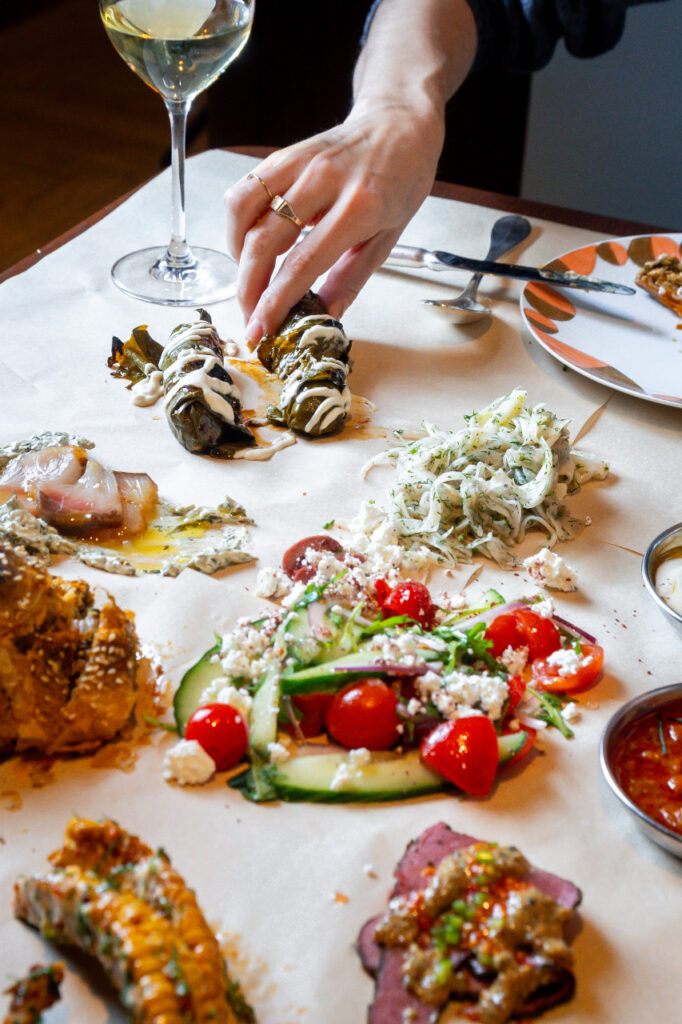 Le brunch de Kapara à Paris.