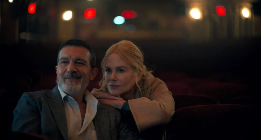 Antonio Banderas et Nicole Kidman dans le film Babygirl d'Halina Reijn (2025). © Constantin Film / Niko Tavernise.