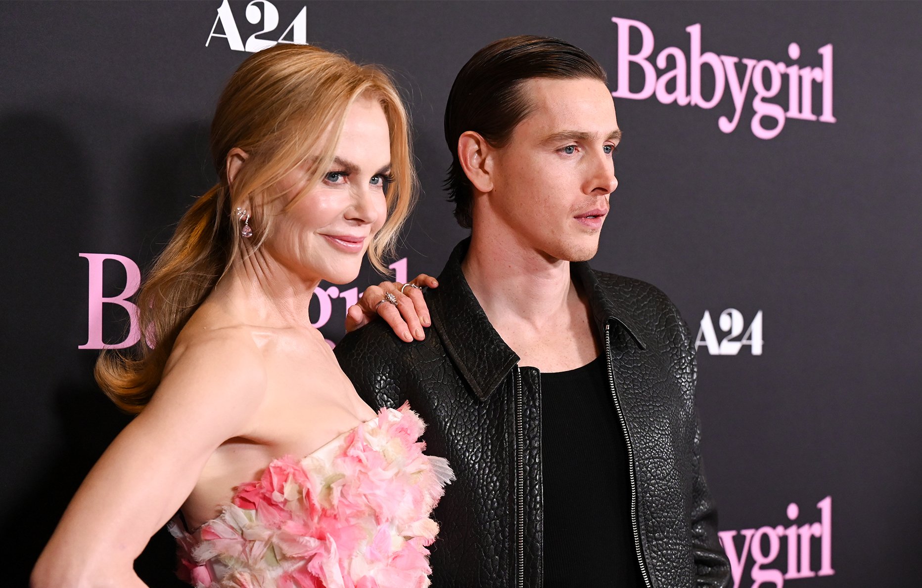 harris dickinson nicole kidman babygirl avant premiere it boy portrait