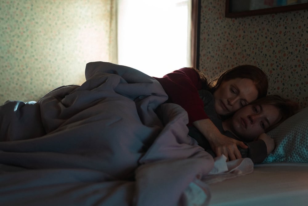 Sydney Sweeney and Julianne Moore in the series Echo Valley (2025) © Courtesy of Apple TV+.<br><br><br>