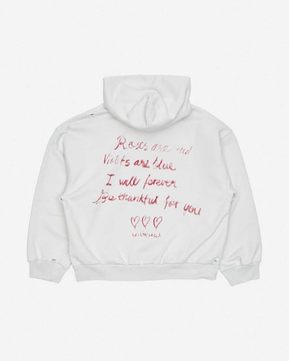 balenciaga hoodie valentine day