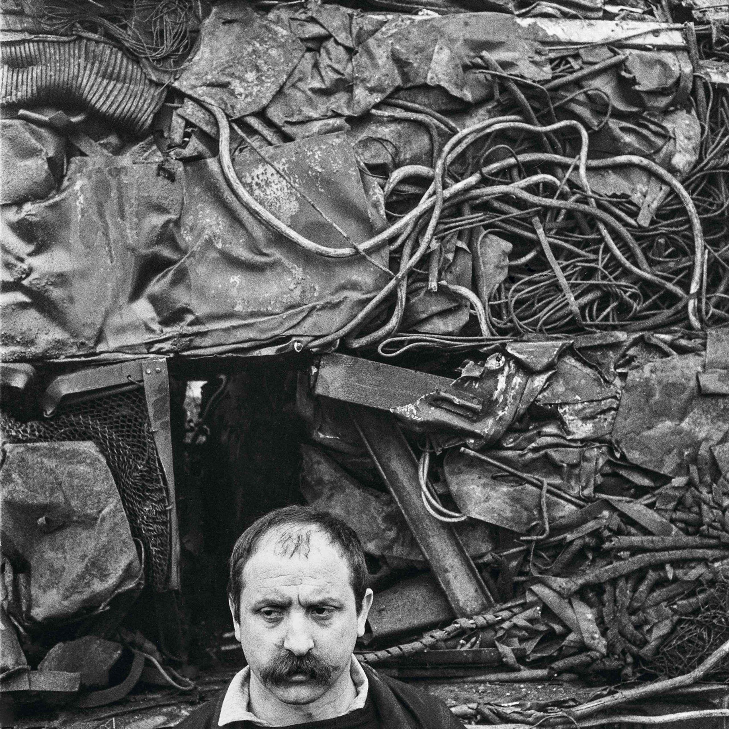 Un portrait de l’artiste César en 1960. Giancarlo botti.