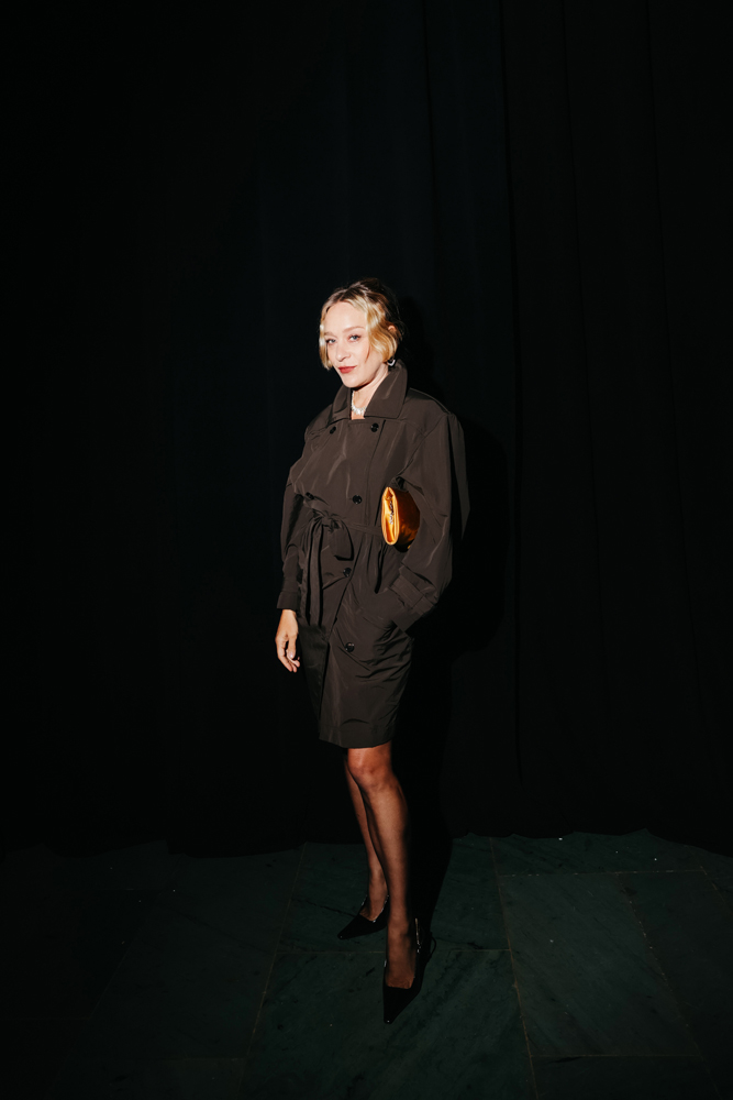 Chloë Sevigny à la cérémonie des Golden Heart Awards à la cathédrale Saint-Jean, le 20 octobre 2025 à New York ©  Lexie Moreland/WWD via Getty Images.