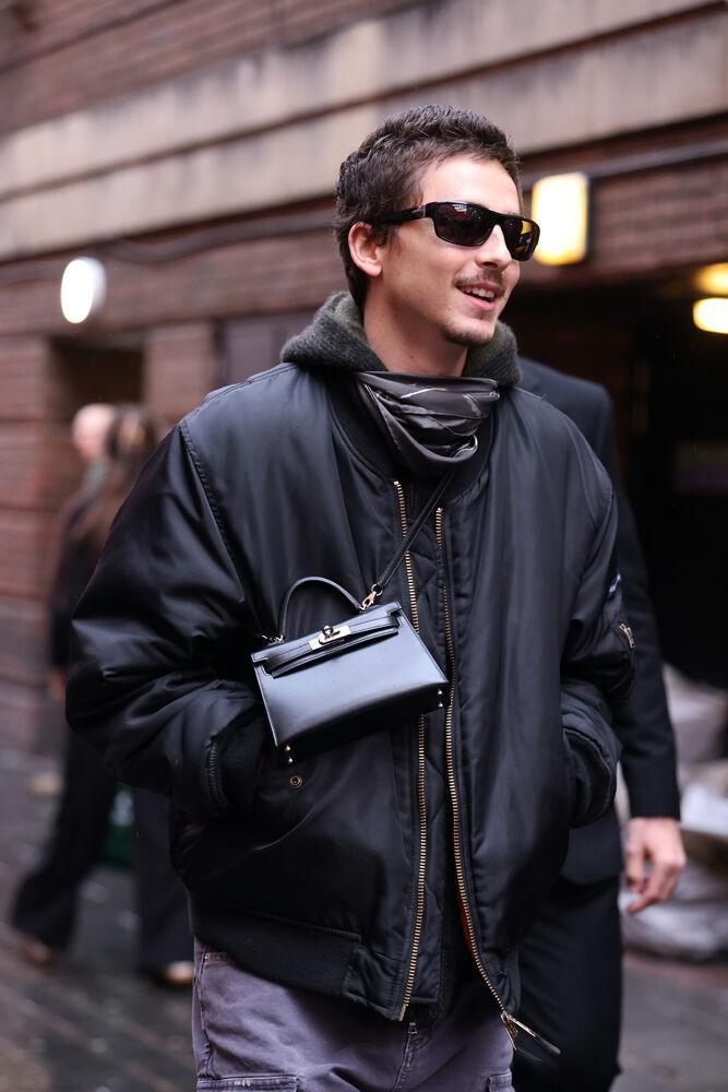 Timothée Chalamet, le 1er février 2026 à Londres. © Neil Mockford/GC Images.