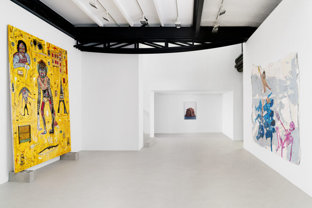 Des œuvres d'Alexandre Diop, Kenny Dunkan et Pharaoh Kakudji au sein de “Les Apparitions”, première exposition permanente de Reiffers Art Initiatives.