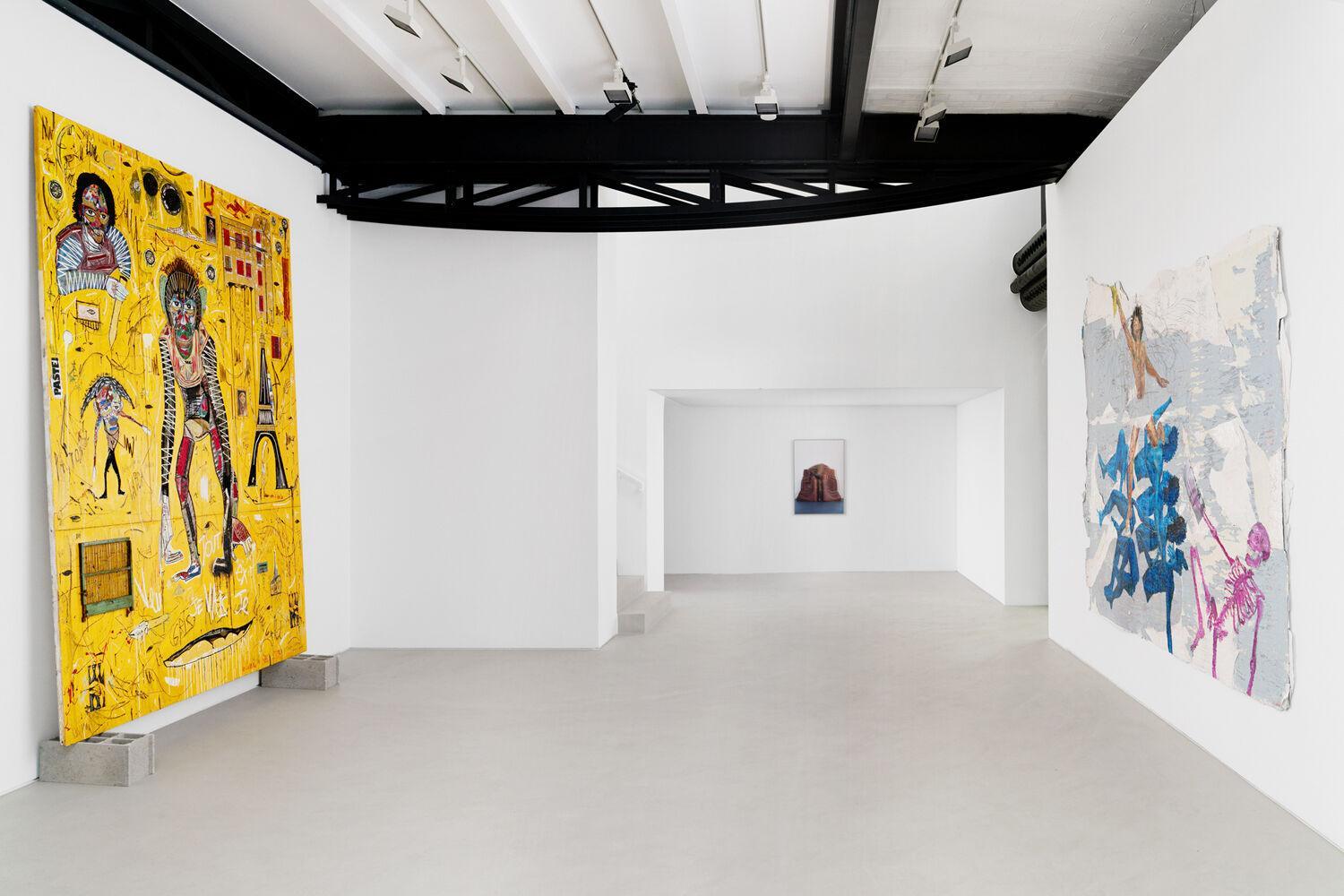 Des œuvres d'Alexandre Diop, Kenny Dunkan et Pharaoh Kakudji au sein de “Les Apparitions”, première exposition permanente de Reiffers Art Initiatives.
