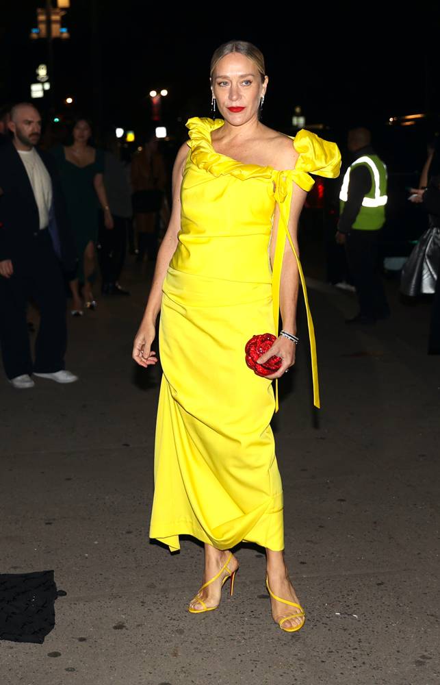 La comédienne en Christopher John Rogers à la cérémonie des CFDA à New York en 2023 © Photo par Jose Perez/Bauer-Griffin/GC Images.