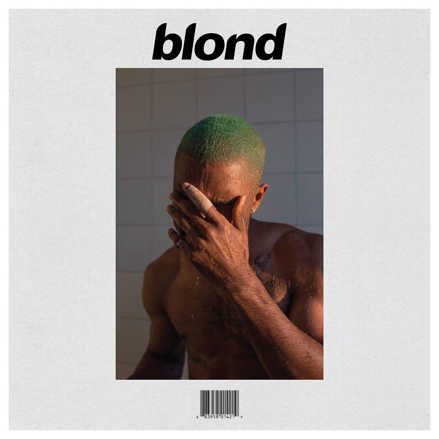 La pochette de Blond de Frank Ocean par Wolfgang Tillmans.