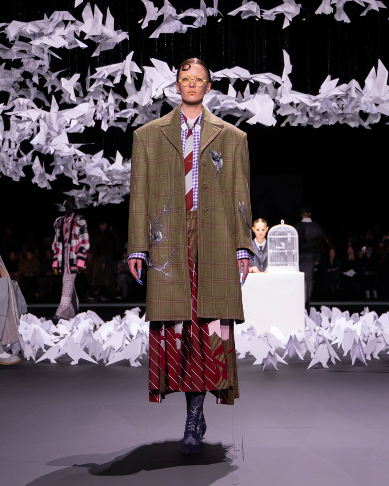 Le défilé Thom Browne automne-hiver 2025-2026.