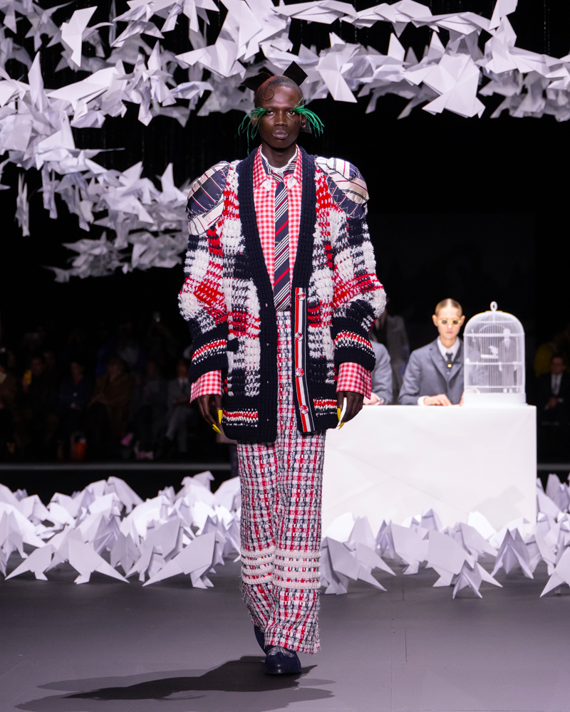 Le défilé Thom Browne automne-hiver 2025-2026.
