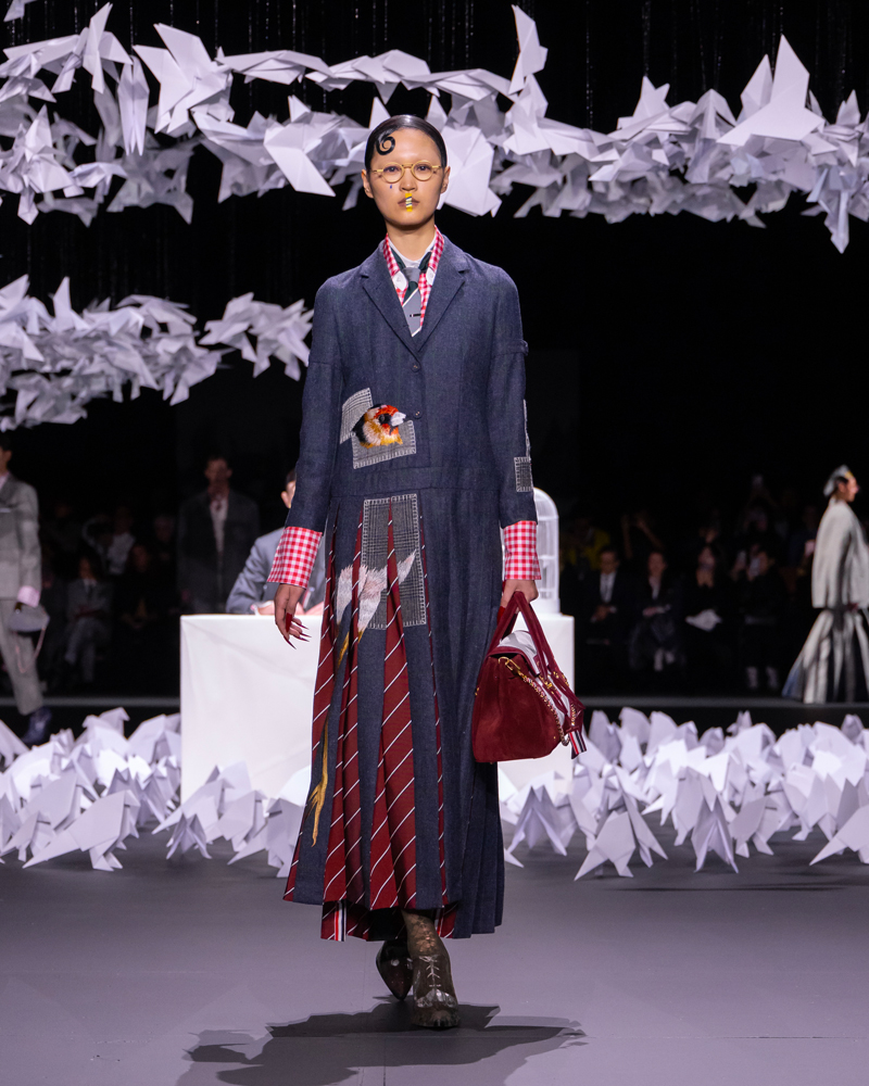 Le défilé Thom Browne automne-hiver 2025-2026.