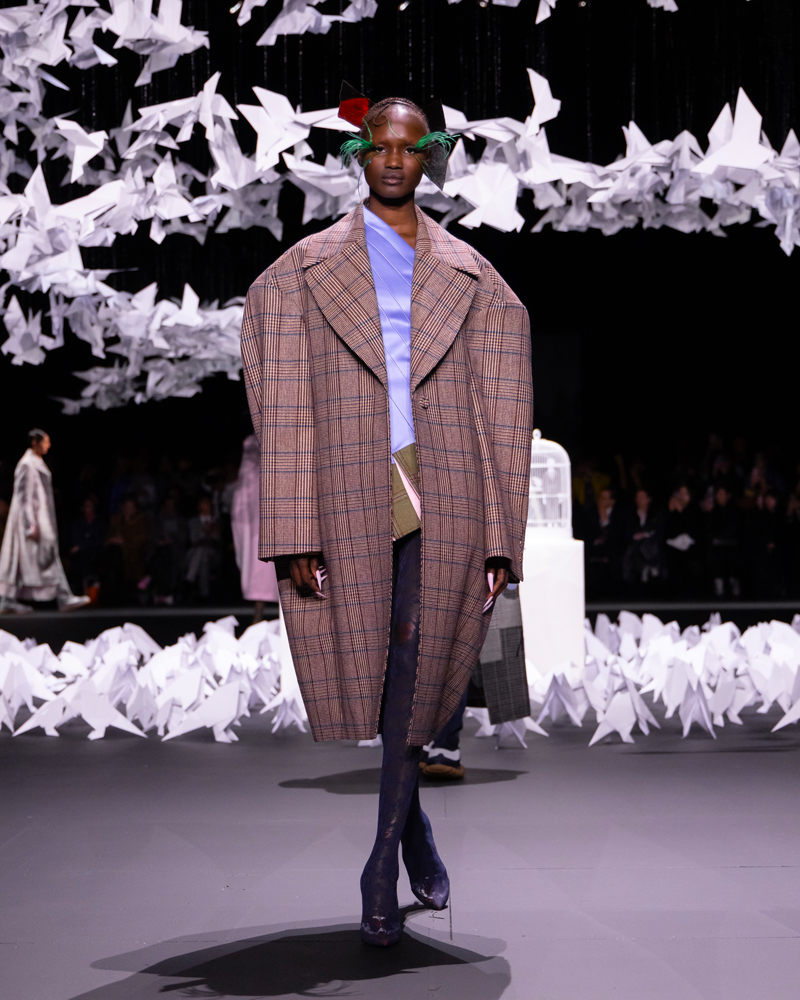 Le défilé Thom Browne automne-hiver 2025-2026.