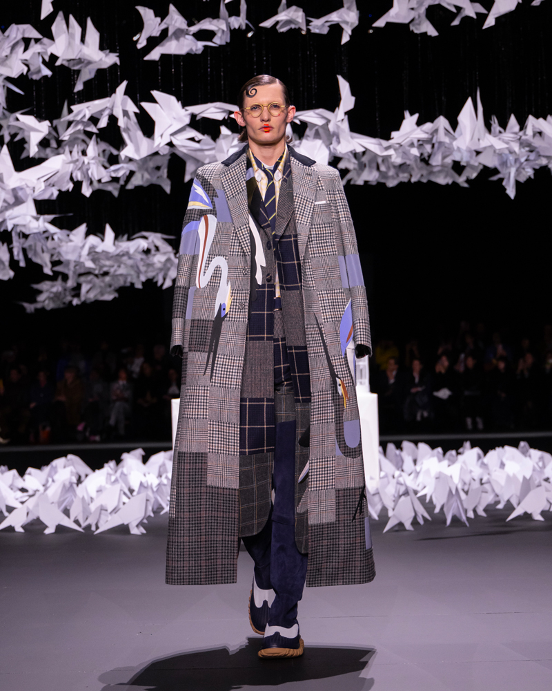 Le défilé Thom Browne automne-hiver 2025-2026.