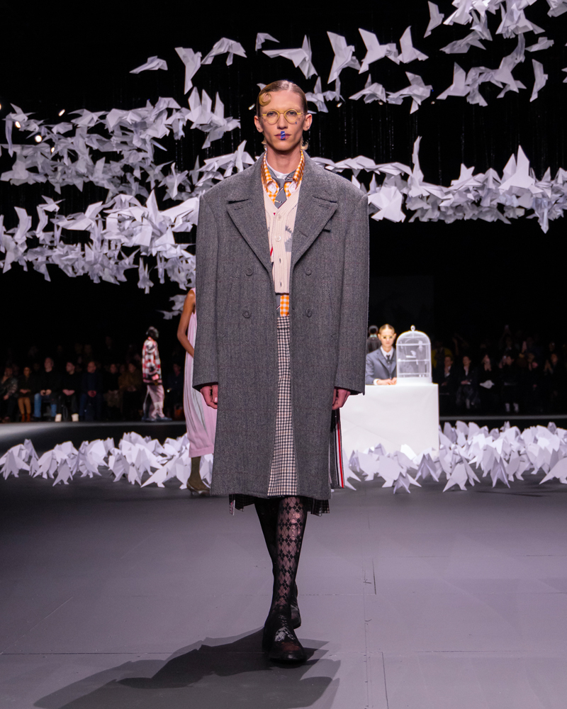 Le défilé Thom Browne automne-hiver 2025-2026.