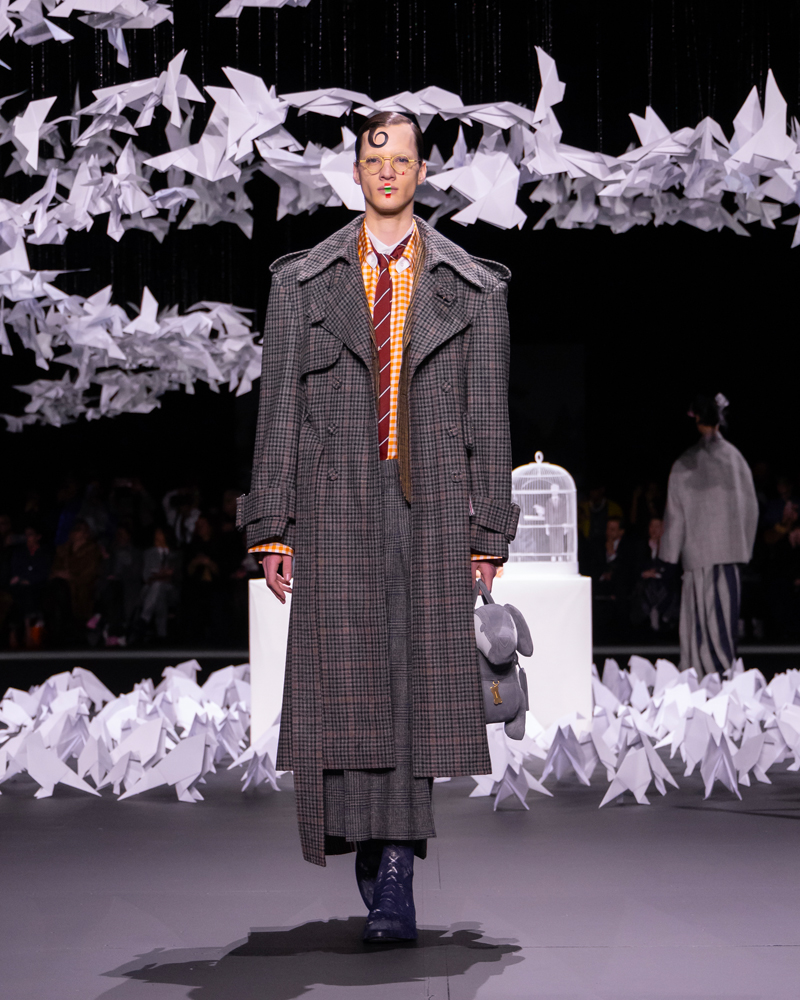 Le défilé Thom Browne automne-hiver 2025-2026.