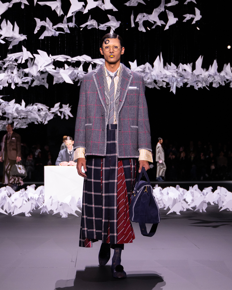 Le défilé Thom Browne automne-hiver 2025-2026.