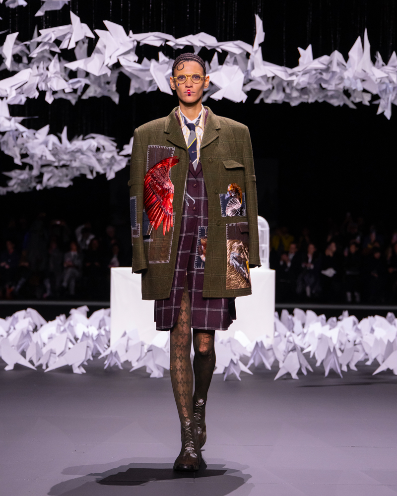 Le défilé Thom Browne automne-hiver 2025-2026.
