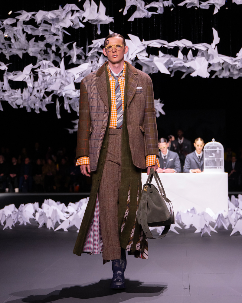 Le défilé Thom Browne automne-hiver 2025-2026.