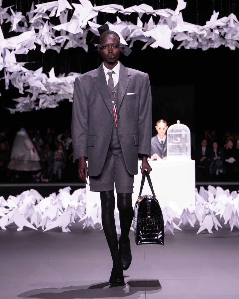 Le défilé Thom Browne automne-hiver 2025-2026.