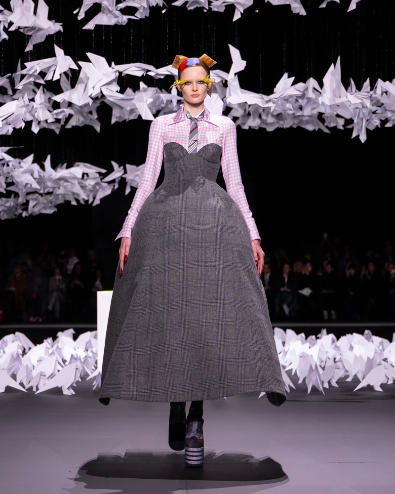 Le défilé Thom Browne automne-hiver 2025-2026.