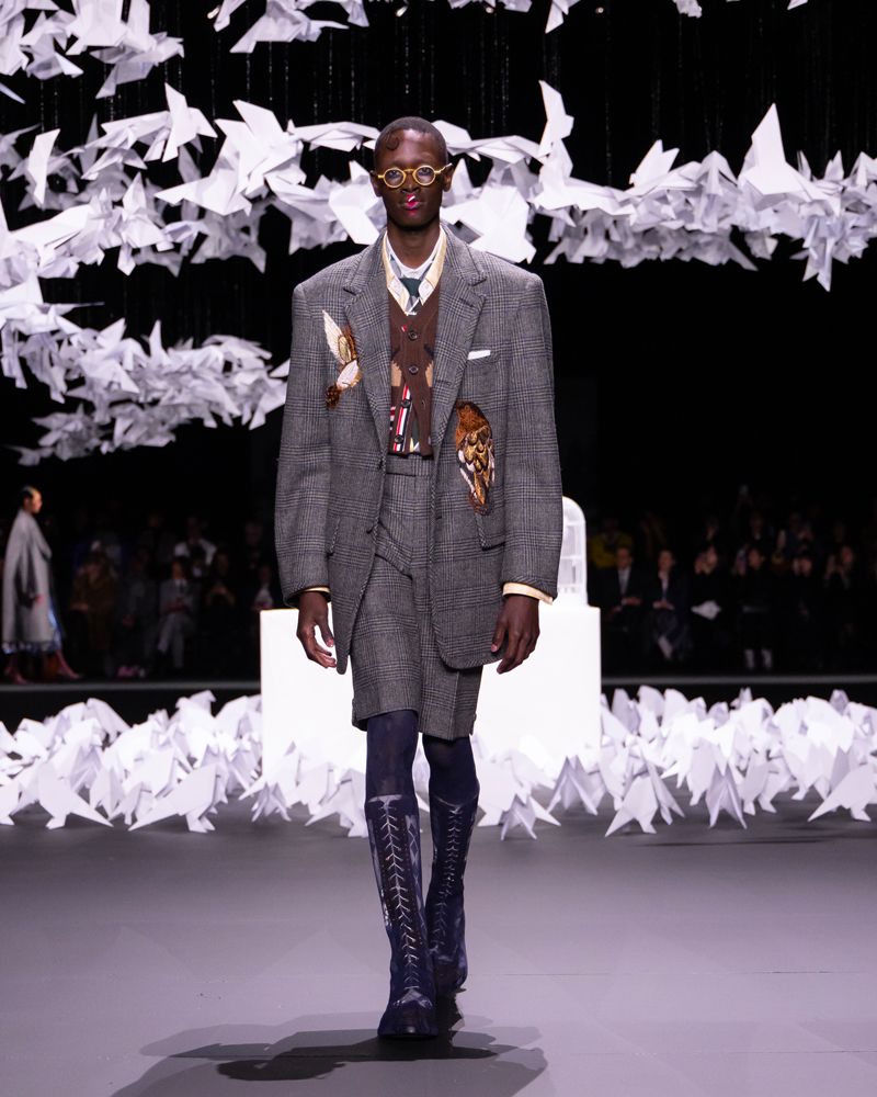 Le défilé Thom Browne automne-hiver 2025-2026.