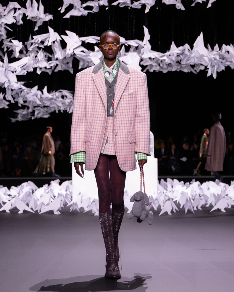 Le défilé Thom Browne automne-hiver 2025-2026.