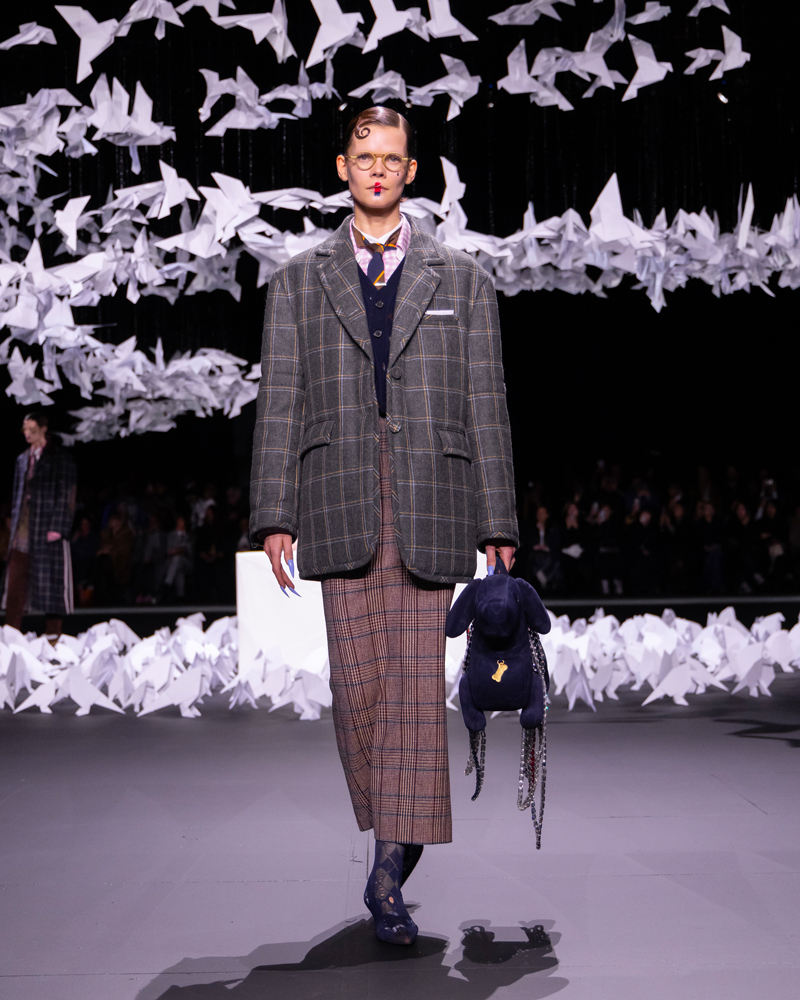 Le défilé Thom Browne automne-hiver 2025-2026.