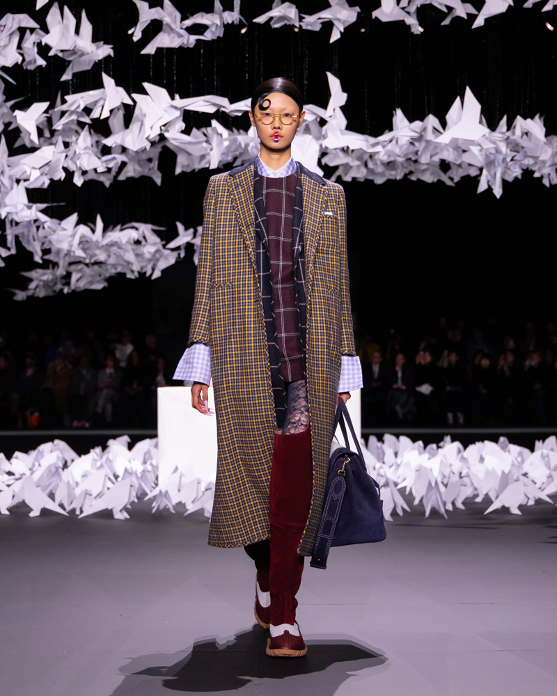Le défilé Thom Browne automne-hiver 2025-2026.