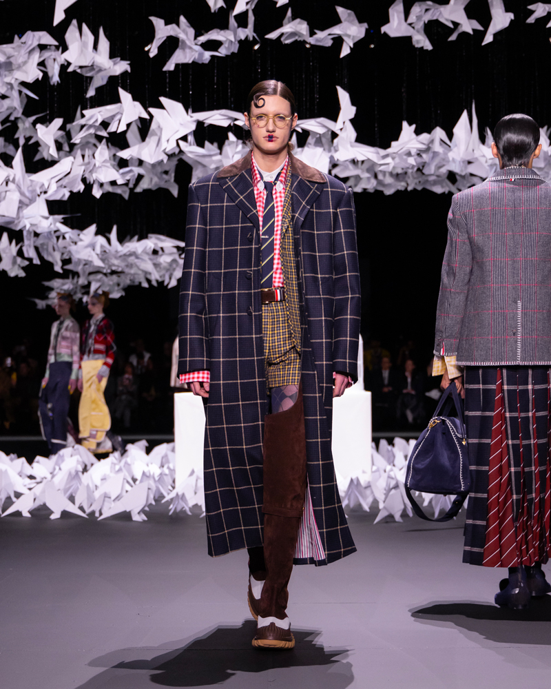 Le défilé Thom Browne automne-hiver 2025-2026.