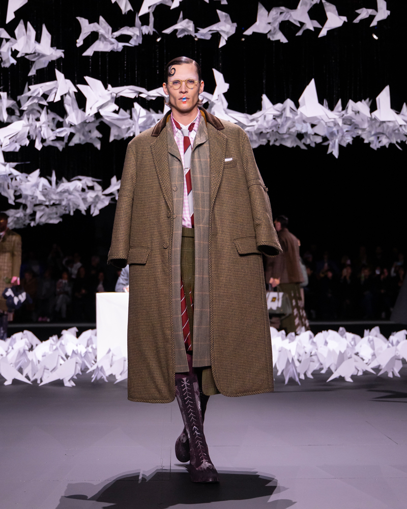 Le défilé Thom Browne automne-hiver 2025-2026.