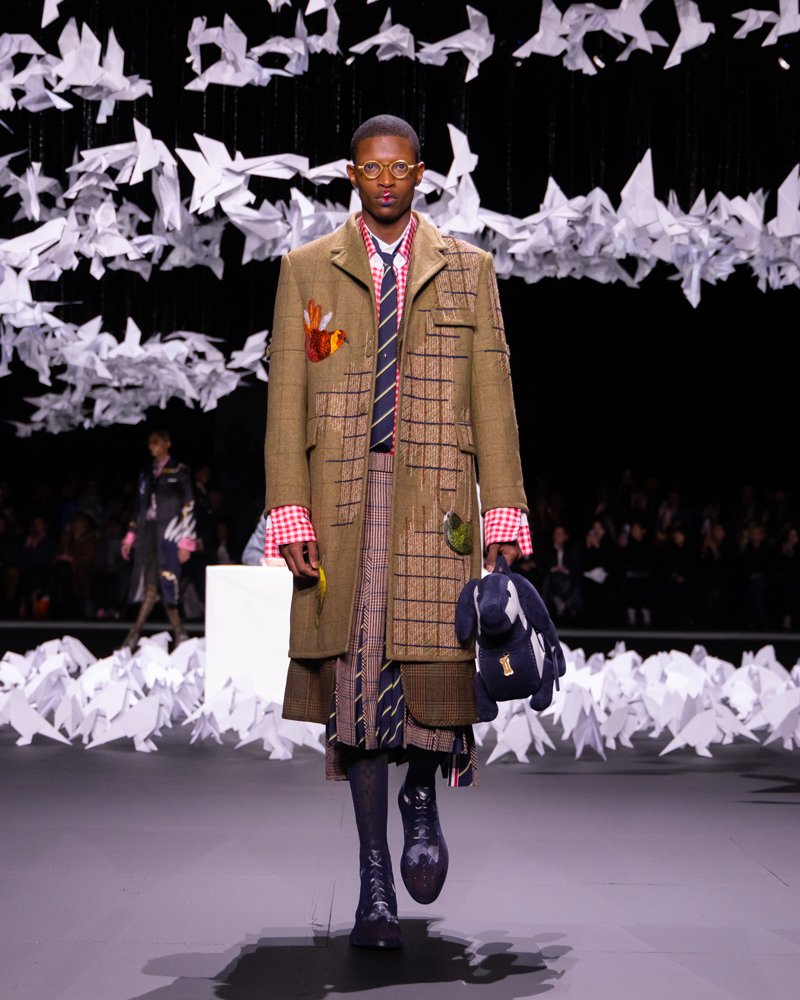 Le défilé Thom Browne automne-hiver 2025-2026.