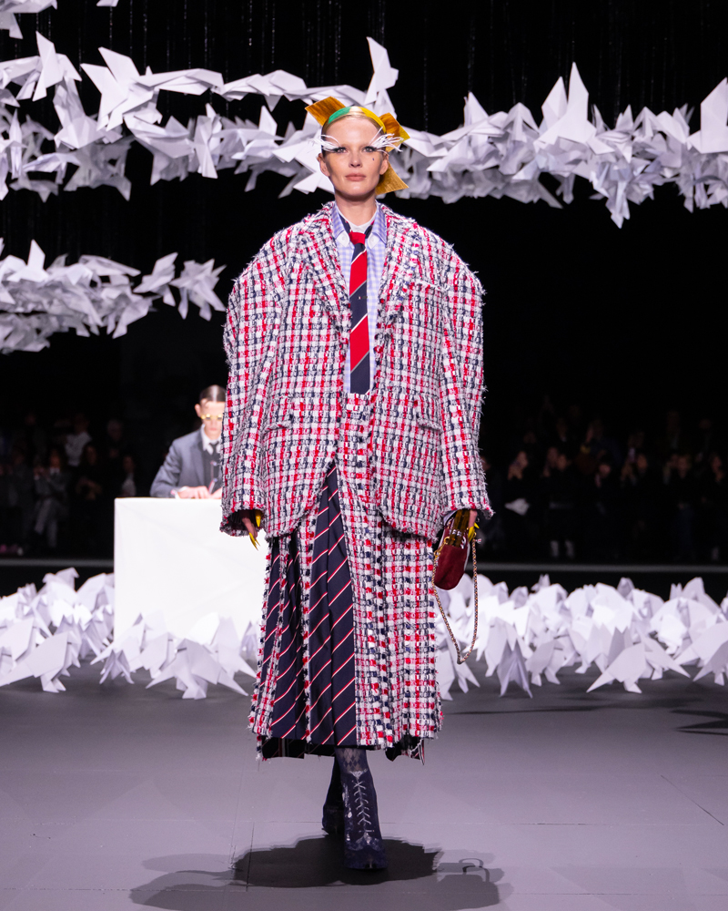 Le défilé Thom Browne automne-hiver 2025-2026.