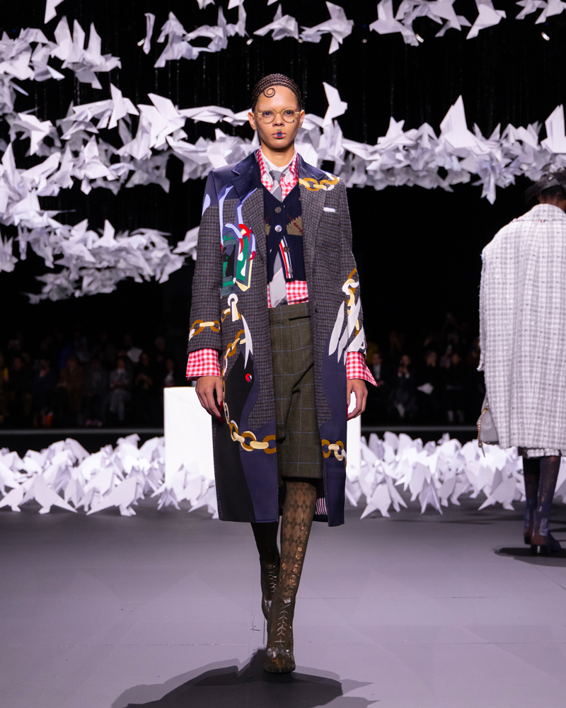 Le défilé Thom Browne automne-hiver 2025-2026.
