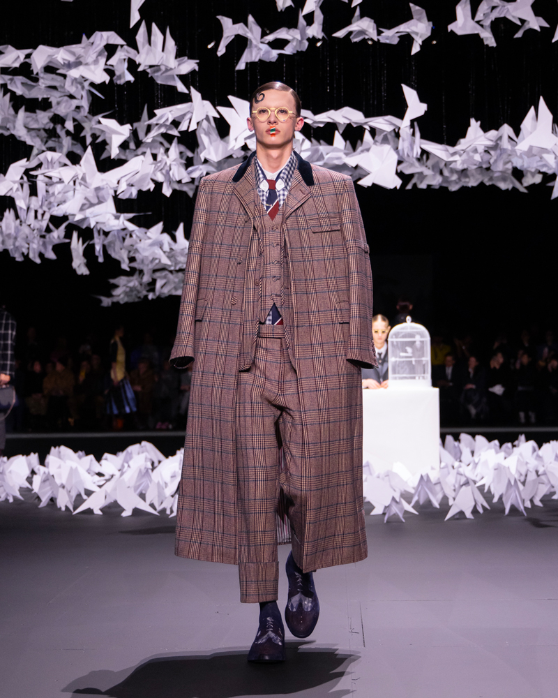 Le défilé Thom Browne automne-hiver 2025-2026.