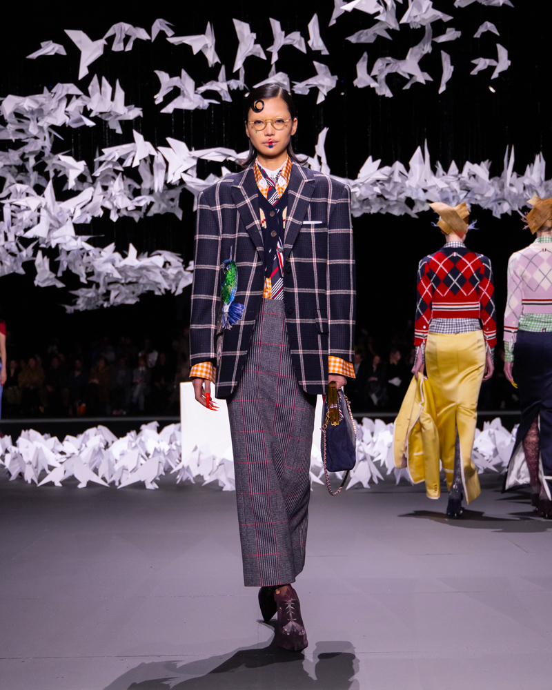 Le défilé Thom Browne automne-hiver 2025-2026.