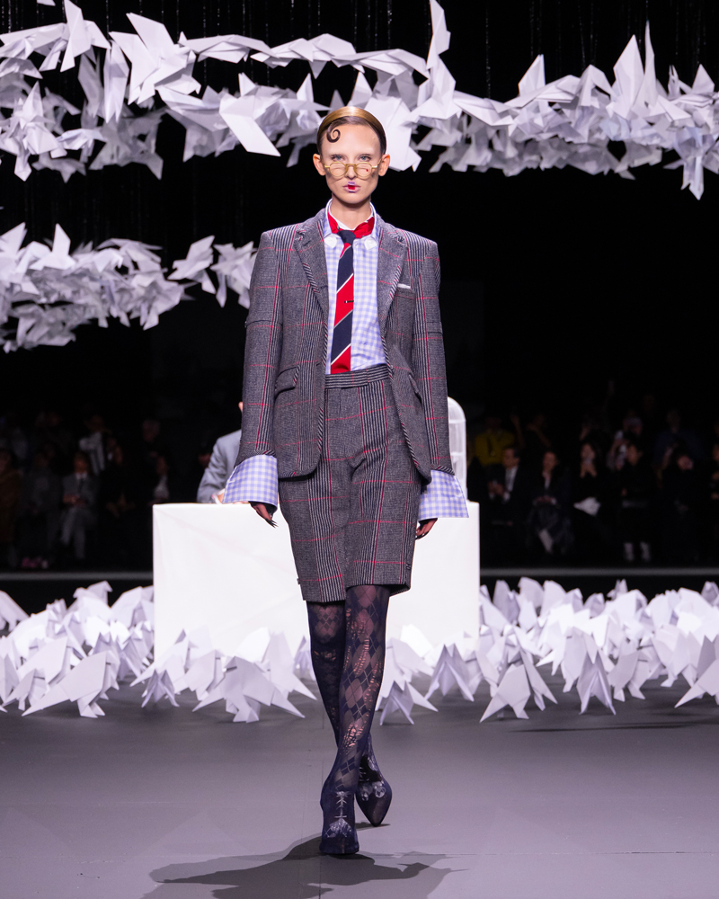 Le défilé Thom Browne automne-hiver 2025-2026.