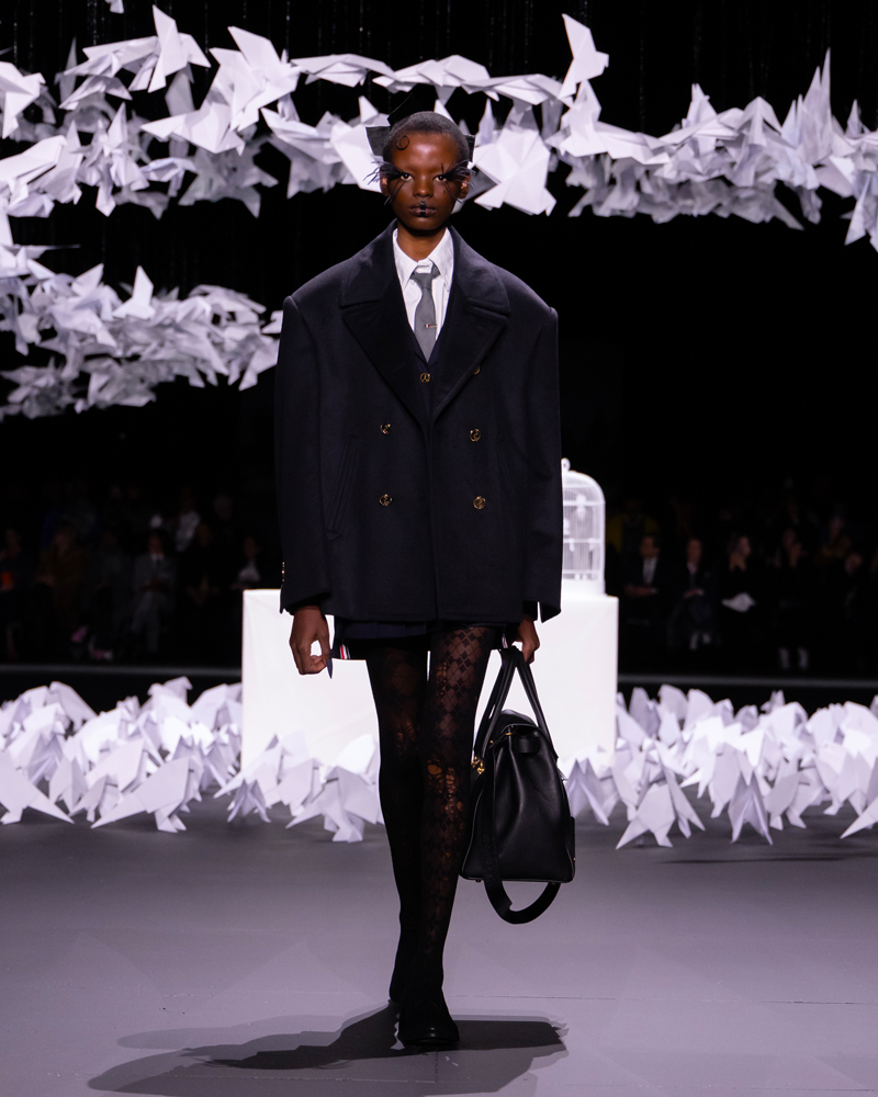 Le défilé Thom Browne automne-hiver 2025-2026.