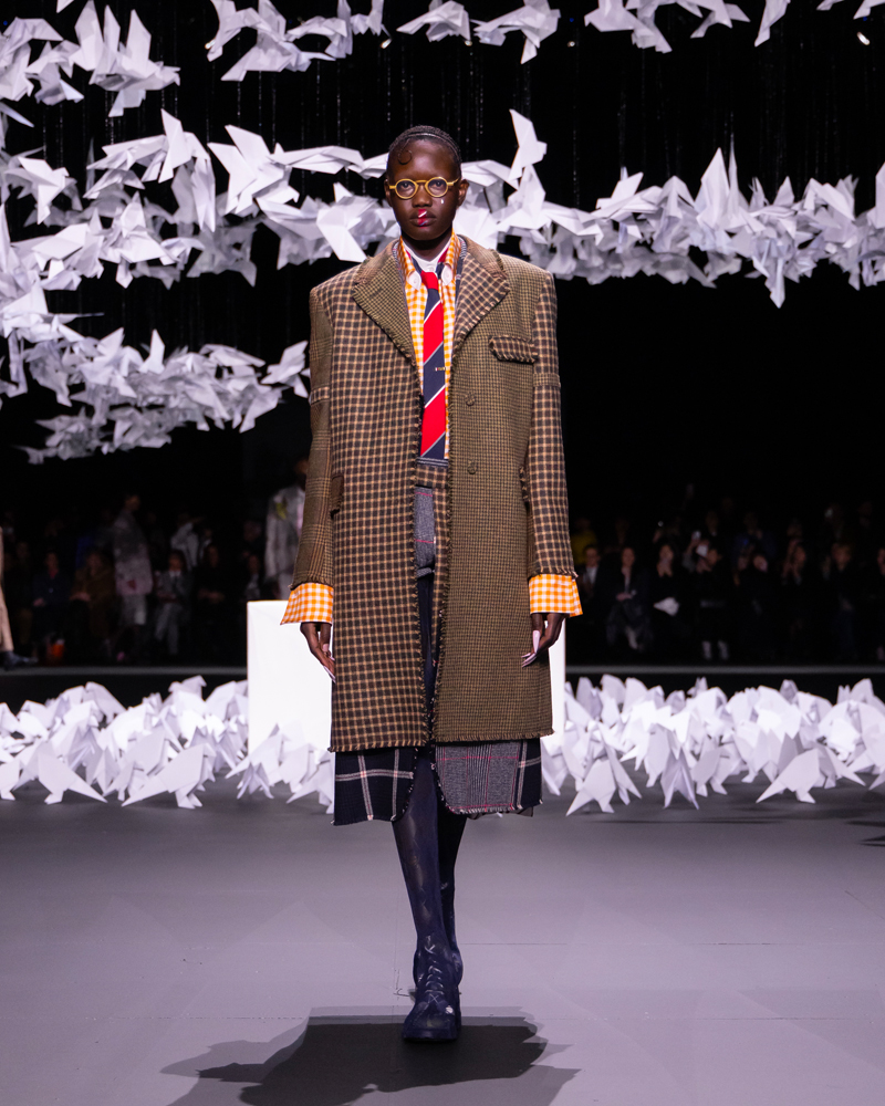 Le défilé Thom Browne automne-hiver 2025-2026.
