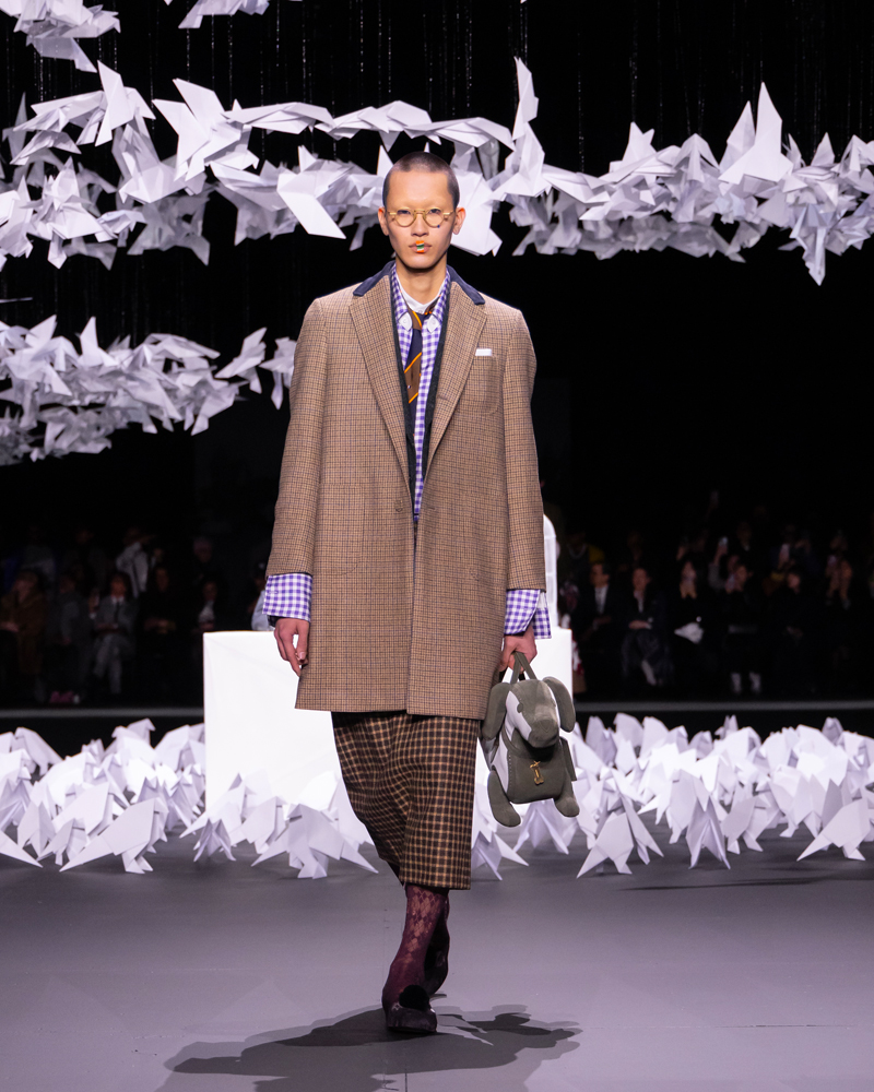 Le défilé Thom Browne automne-hiver 2025-2026.