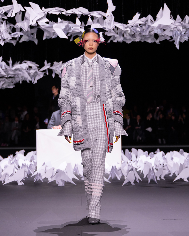 Le défilé Thom Browne automne-hiver 2025-2026.